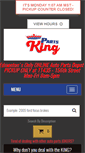 Mobile Screenshot of partsking.ca